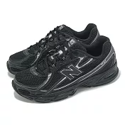 New Balance 休閒鞋 740 男鞋 女鞋 黑 金屬銀 拼接 緩衝 支撐 復古跑鞋 情侶鞋 NB U740BM2-D