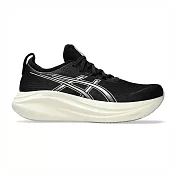 Asics Gel-nimbus 27 (2e) [1011B956-002] 男 慢跑鞋 寬楦 彈力 支撐 黑 白