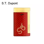 S.T.Dupont 都彭 SLIM7系列 打火機 蛇 紅色/黑色 27075/27076 紅色