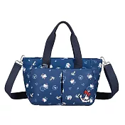 【Hello Kitty】皇家航海-兩用手提包-深藍 KT03J04NY