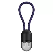 ENERGY FORT USB Type-C to USB Type-C 膠囊快充線(240W)(0.2M) 20cm 短線 -透黑