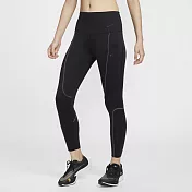 NIKE AS W NK GO HR 7/8 TGHT RFLCTV 女 緊身長褲-FZ0006010 L 黑色