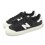 New Balance 休閒鞋 BB100 男鞋 黑 白 皮革 復古 緩衝 NB BB100LBK-D