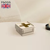 【英國FGODA】方形十字抽取口小物收納盒(小款)-3入