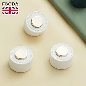 【英國FGODA】輕奢風棉被固定器(6入裝)x3組- 典雅白