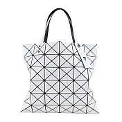 ISSEY MIYAKE 三宅一生 BAOBAO 6x6亮面手提包- 白