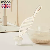 【英國FGODA】多功能洗米瀝水器/洗豆器(護手免沾水)