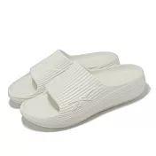 Reebok 拖鞋 DMX Recovery Slide 男鞋 女鞋 米白 緩衝 防滑 親水 恢復拖鞋 100209354