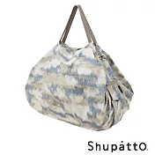 Shupatto 燈籠型都會時尚系列秒收環保啪啪包-大 蒼空米