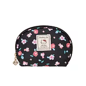 【Hello Kitty】花園午茶-化妝包-黑 KT03I05BK