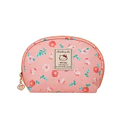 【Hello Kitty】花園午茶-化妝包-珊瑚粉 KT03I05PK