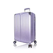 DF travel-璀璨S升級版PC避震輪25吋旅行箱 - 多色可選 紫色