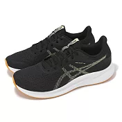 Asics 慢跑鞋 Patriot 13 男鞋 女鞋 黑 黃 膠底 透氣 緩衝 運動鞋 亞瑟士 1011B485011