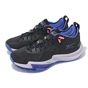 Asics 籃球鞋 Nova Surge Low 2 男鞋 黑 紫 緩衝 回彈 穩定 運動鞋 亞瑟士 1061A051001