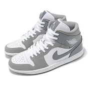 Nike 休閒鞋 Air Jordan 1 Mid SE 酷灰 男鞋 AJ1 一代 中筒 HF3216-100