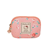 【Hello Kitty】花園午茶-雙層零錢包-珊瑚粉 KT03I06PK