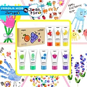 【JarMelo 原創美玩】香氛易洗手指畫顏料(8色) JA96277