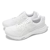Asics 慢跑鞋 GEL-Contend 9 4E 男鞋 超寬楦 白 緩衝 支撐 運動鞋 亞瑟士 1011B882100