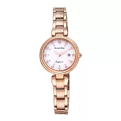 Roven Dino羅梵迪諾 靜謐時光時尚腕錶-玫瑰金X白