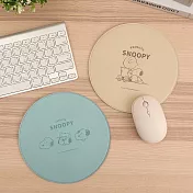 Peanuts史努比皮革滑鼠墊 -手足