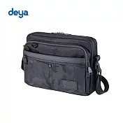 deya cross 經典側背包-黑迷彩