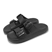 Skechers 拖鞋 Arch Fit Horizon-Heatwave 男鞋 黑 雙帶 防水 支撐 涼拖鞋 243336BBK
