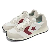Converse 休閒鞋 Omega Trainer 男鞋 女鞋 米白 紅 麂皮 尼龍 復古 情侶鞋 A13377C
