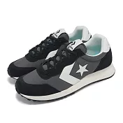 Converse 休閒鞋 Omega Trainer 男鞋 女鞋 黑 白 麂皮 尼龍 復古 情侶鞋 A13378C
