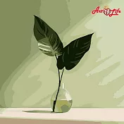 ArtLife藝術生活【AQ023】綠意盎然_DIY 數字 油畫 彩繪