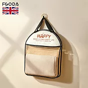 【英國FGODA】雙層手提式多用途衣物/玩具收納掛袋-3入