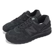 New Balance 休閒鞋 574 Legacy 男鞋 女鞋 黑 Cordura 抗撕裂 經典 麂皮 情侶鞋 NB U574LGMT-D