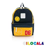 CILOCALA 限量版亮彩尼龍防潑水SUTAJYAN棒球外套後背包-中大  深藍