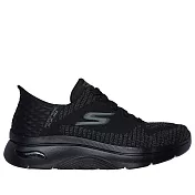 Skechers Go Walk Arch Fit 2.0 [216601BBK] 男 健走鞋 運動休閒 瞬穿 黑