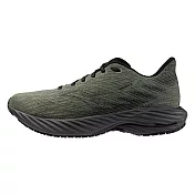 Mizuno Wave Rider 28 Sw [J1GC240459] 男 慢跑鞋 寬楦 彈力 支撐 緩震 綠 黑