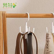 【梵特】可旋轉五爪型細肩背心掛勾/衣物配飾掛架-3入