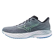 Mizuno Inspire [J1GC254501] 男 慢跑鞋 寬楦 彈力 支撐 緩震 灰 綠