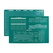 【W.I.P 台灣聯合】PP課桌環保雙面切割墊 40x60cm / 片 NA368