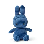 BON TON TOYS Miffy米菲兔ECO燈芯絨填充玩偶-23cm (鈷藍)
