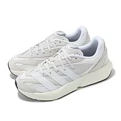 adidas 慢跑鞋 Lightblaze 男鞋 米白 灰 拼接 麂皮 緩衝 運動鞋 休閒鞋 愛迪達 JH6942 26cm WHITE/GREY/BEIGE