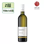 古今人文 伊威白葡萄飲-霞多麗x12瓶/2箱(750ml/瓶)