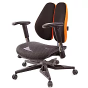 GXG 大網座 低雙背工學椅(電競腳/2D滑面金屬扶手) TW-3075 KG6