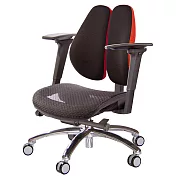 GXG 大網座 低雙背工學椅(鋁腳/3D手遊休閒扶手) TW-3075 LU9M