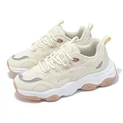 Fila 休閒鞋 Turbine 女鞋 米白 拼接 緩衝 老爹鞋 斐樂 5J346Y565 24cm IVORY/PINK 24cm IVORY/PINK