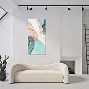 【御畫房】當代國家級展覽畫家 抽象系列手繪油畫60×120cm DB-002 (客製商品)