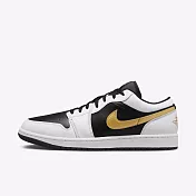 Nike Air Jordan 1 Low [553558-172] 男 休閒鞋 運動 喬丹 AJ1 低筒 白黑金