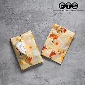 《梵緹希》輕薄防水傘布 面紙包/小物包(2入)_ 狐狸