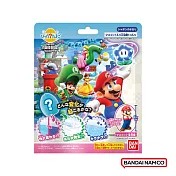 日本BANDAI-超級瑪利歐兄弟驚奇入浴球(泡澡球)-4入(洗澡玩具/交換禮物)
