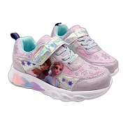 迪士尼冰雪奇緣電燈鞋 (F181-1) 休閒鞋 運動鞋 中大童 DISNEY 女童鞋 童鞋 FROZEN 電燈鞋 冰雪奇緣2 冰雪奇緣 嬰幼童鞋 電燈布鞋 迪士尼 中童鞋