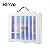 KINYO 無線超薄電擊捕蚊燈 KL-5839 白