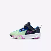 Nike G.T. CUT 3 SE PS [FQ2783-400] 中童 籃球鞋 運動鞋 魔鬼氈 氣墊 緩震 藍綠黑